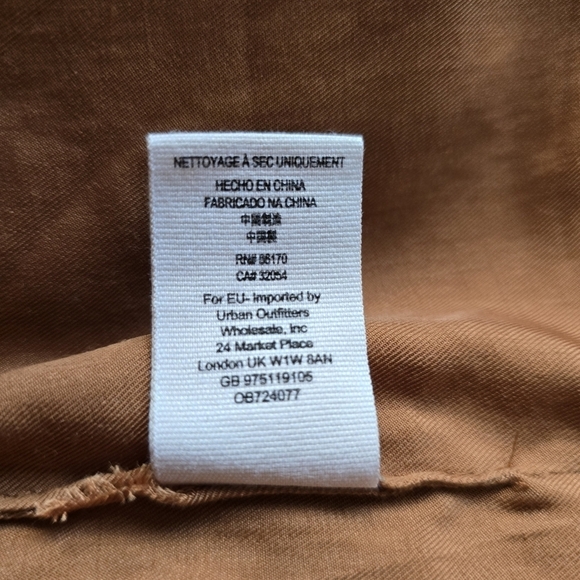 Free People Notched Teddy Peacoat, Size L - Picture 12 of 13